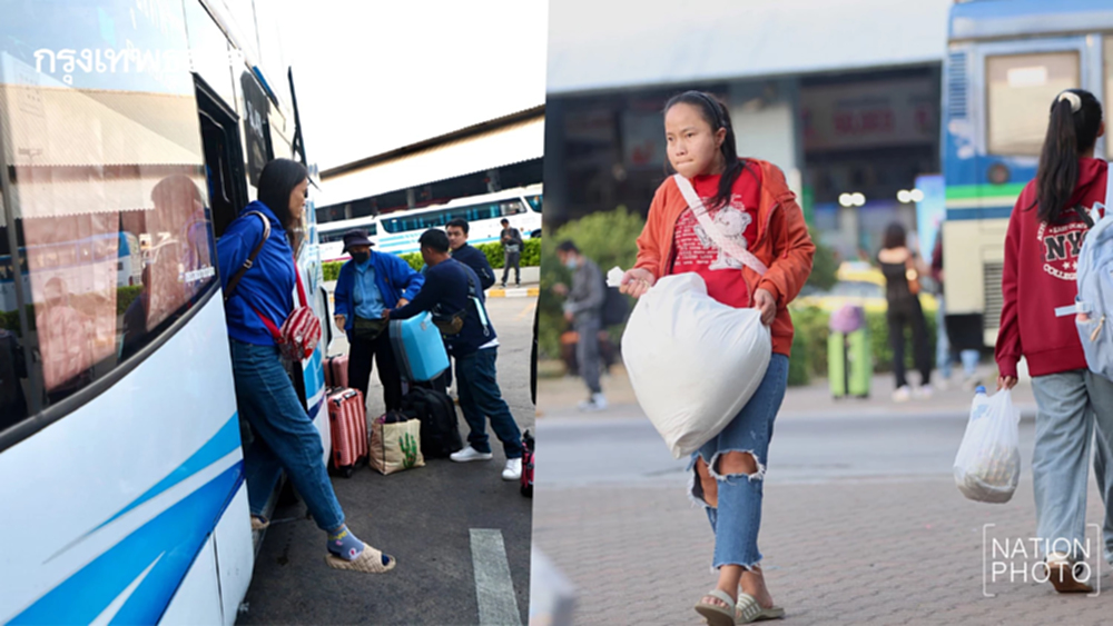 คนเยอะ หมอชิต 2 ประชาชนแห่กลับเข้ากรุงเทพ หลังกลับบ้านปีใหม่ 2569