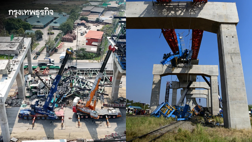 ผลสอบ 2 เหตุ 'เครนถล่ม' สีคิ้ว - ถนนพระราม 2 'พิพัฒน์' สั่งยกระดับความปลอดภัยสูงสุด