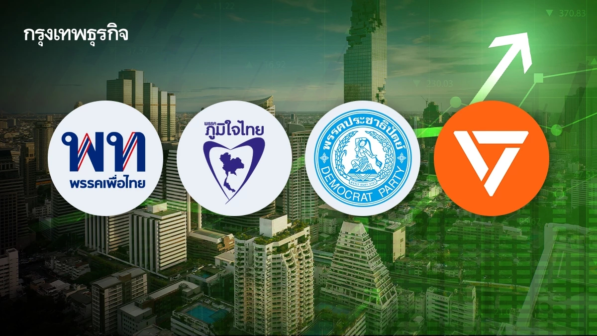 เจาะนโยบาย ‘ปั๊ม GDP’ เลือกตั้ง 69  '4 พรรคใหญ่' ตั้งเป้าดันเศรษฐกิจโต 3 – 5%
