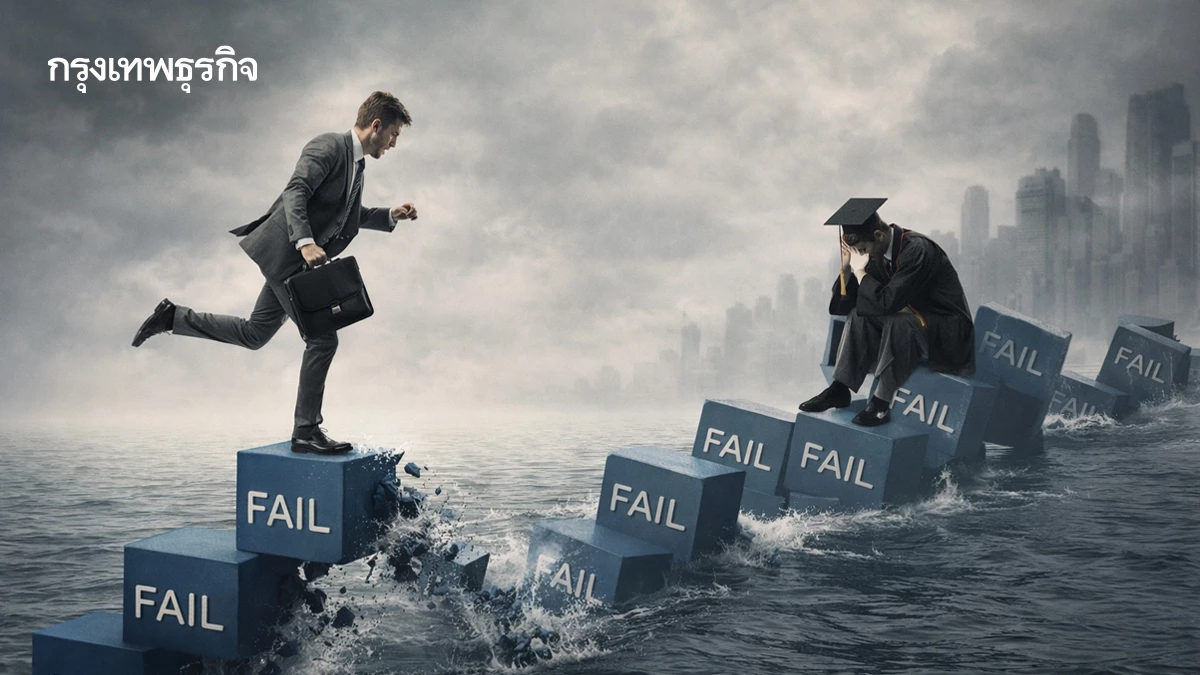 เรียนจบสูง ทำงานบริษัทดัง ไม่เวิร์กแล้ว? แนะ Gen Z เปลี่ยนสายอาชีพ