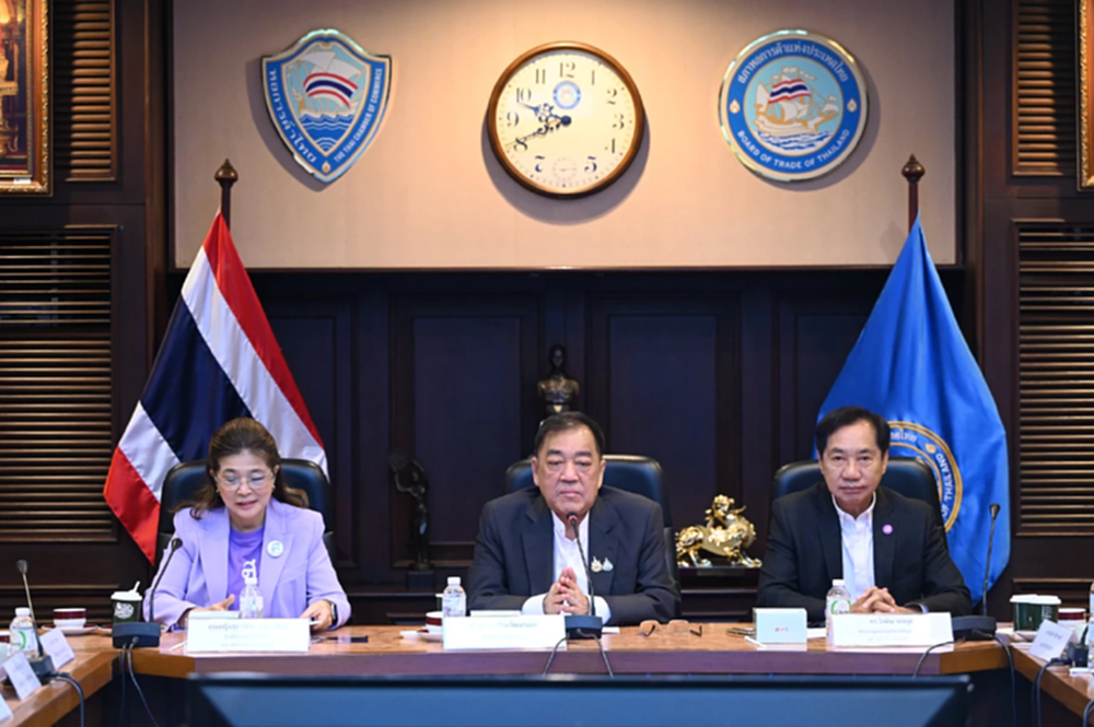 หอการค้าไทยหารือแคนดิเดตนายกฯ ไทยสร้างไทย ชี้ โจทย์ใหญ่ฟื้นเศรษฐกิจ ต้านคอรัปชั่น