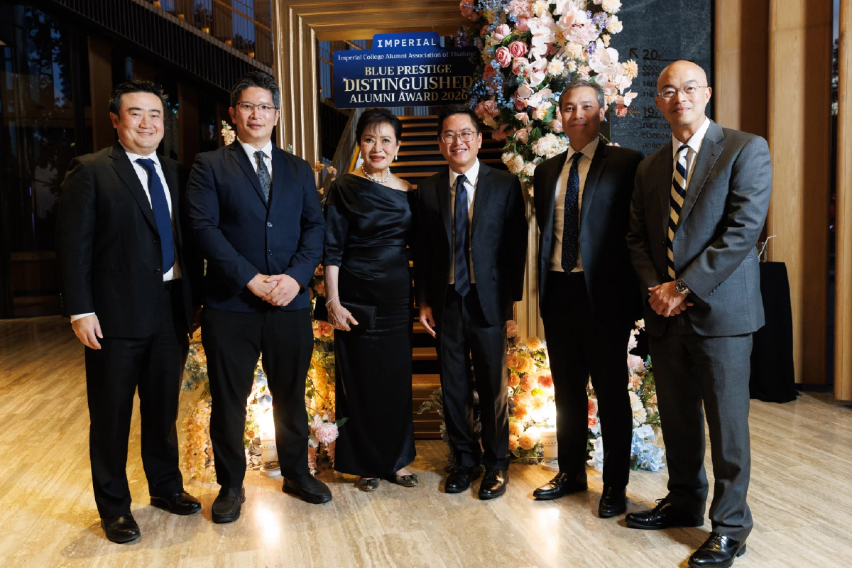 ศิษย์เก่า อิมพีเรียล คอลเลจ ลอนดอน แห่งประเทศไทย จัดงาน Distinguished Alumni Award 2026 เชื่อมสัมพันธ์-ร่วมยินดีศิษย์เก่าดีเด่น คุณหญิงกัลยา โสภณพนิช