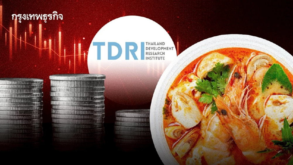 TDRI ชี้จุดอ่อน 'เป้าหมายอัตราแลกเปลี่ยน'  เสี่ยงเจอวิกฤติซ้ำรอย ‘ต้มยำกุ้ง’ 