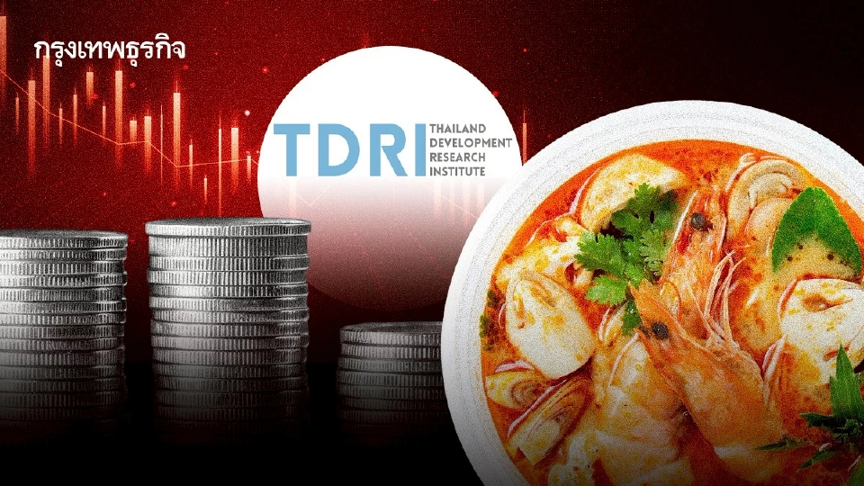 TDRI ชี้จุดอ่อน 'เป้าหมายอัตราแลกเปลี่ยน'  เสี่ยงเจอวิกฤตซ้ำรอย ‘ต้มยำกุ้ง’ 