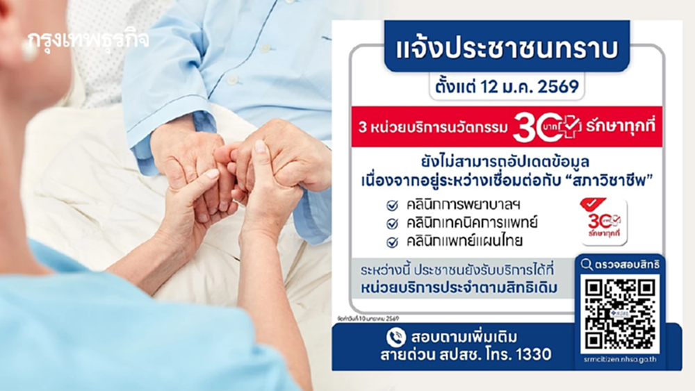 ดีเดย์ 12 ม.ค.! เปิด 4 ขั้นตอนสแกนหน้าใช้บัตรทอง ‘7 หน่วยนวัตกรรม’ ใกล้บ้าน