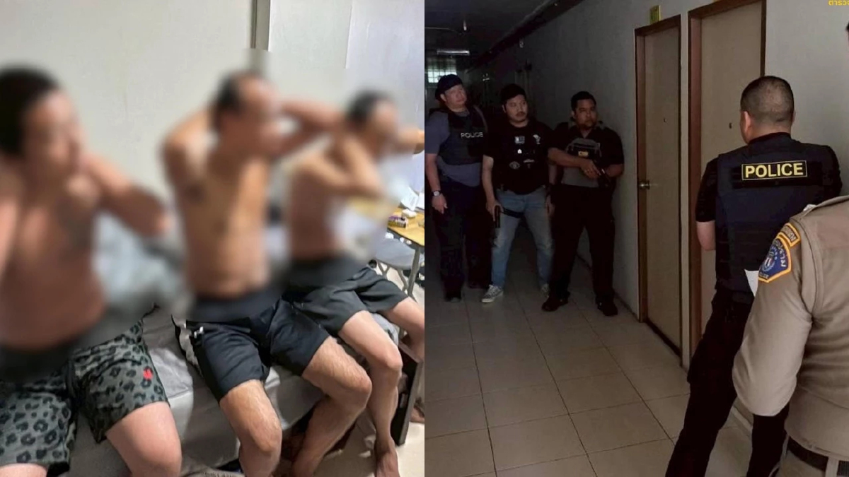 จับ 3 จีนเทาซ่อนตัวในกรุงเทพ ทำงานสแกมเมอร์ หนีถูกกวาดล้างหนัก