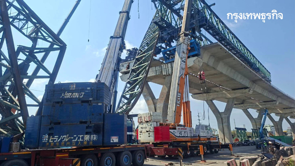 อัปเดตล่าสุด เครนถล่มพระราม 2 เร่งรื้อโครงสร้าง M82 สะพานท่าจีน