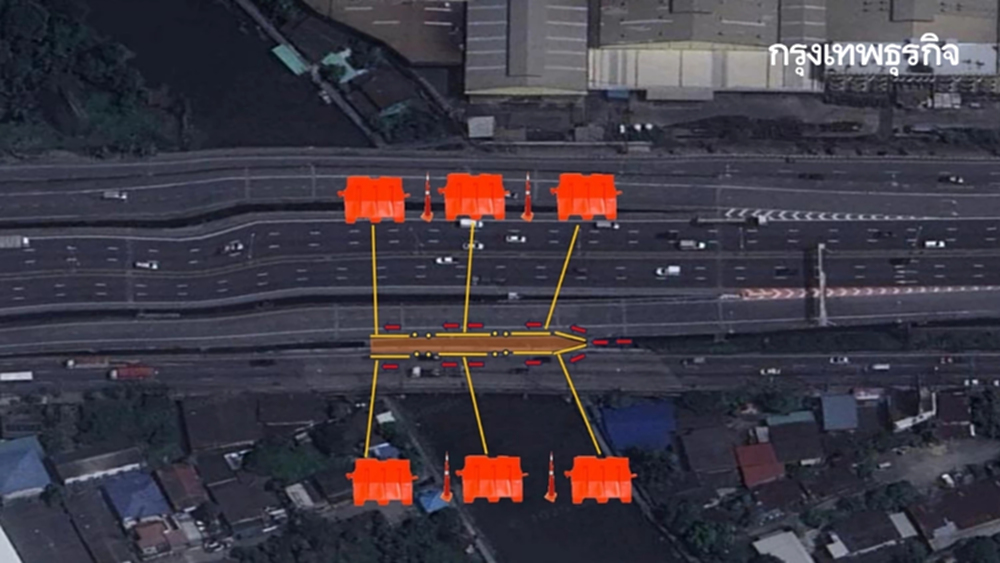 ปิดถนนเทพรัตน บางนา-ตราด 3 เดือน กระทบคนใช้ทางสุวรรณภูมิ-บางวัว