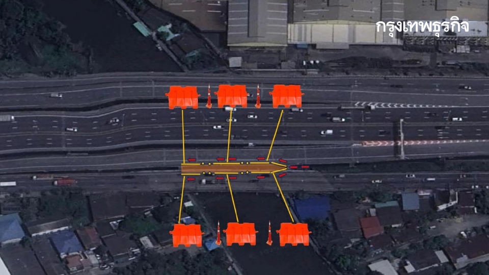 ปิดถนนเทพรัตน บางนา-ตราด 3 เดือน กระทบคนใช้ทางสุวรรณภูมิ-บางวัว