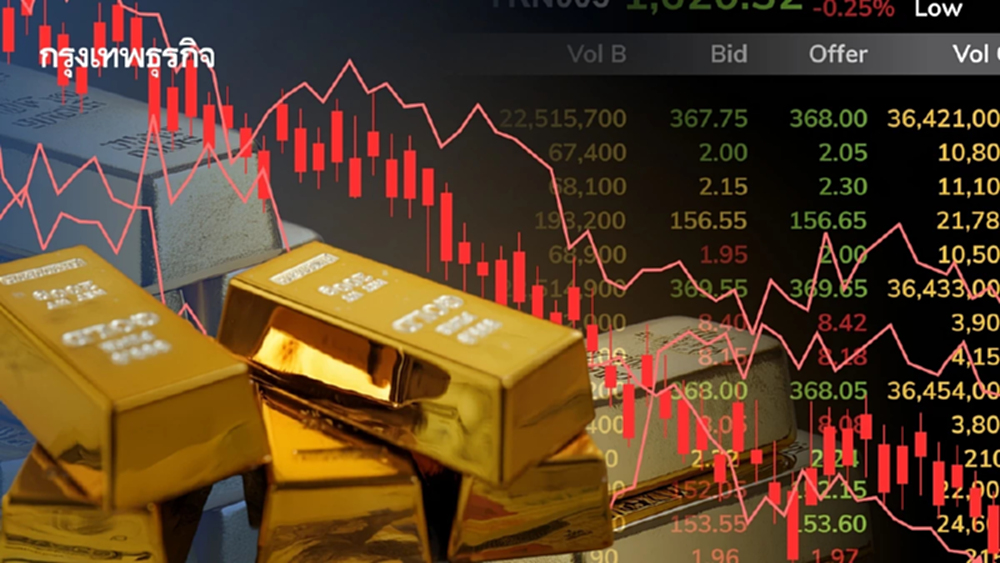 ทองคำโลกร่วง นักลงทุนขายทำกำไรหลังราคาเฉียด 5,600 ดอลลาร์/ออนซ์