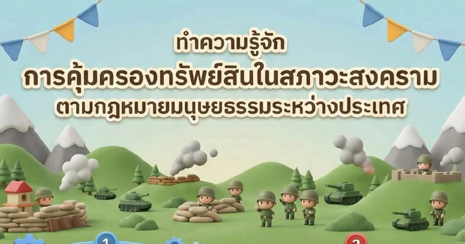 กห. แจงปมคืนทรัพย์สินให้กัมพูชา ชี้ 'ทำลาย-ยึด-ปล้นสะดม' ก่ออาชญากรรมสงคราม
