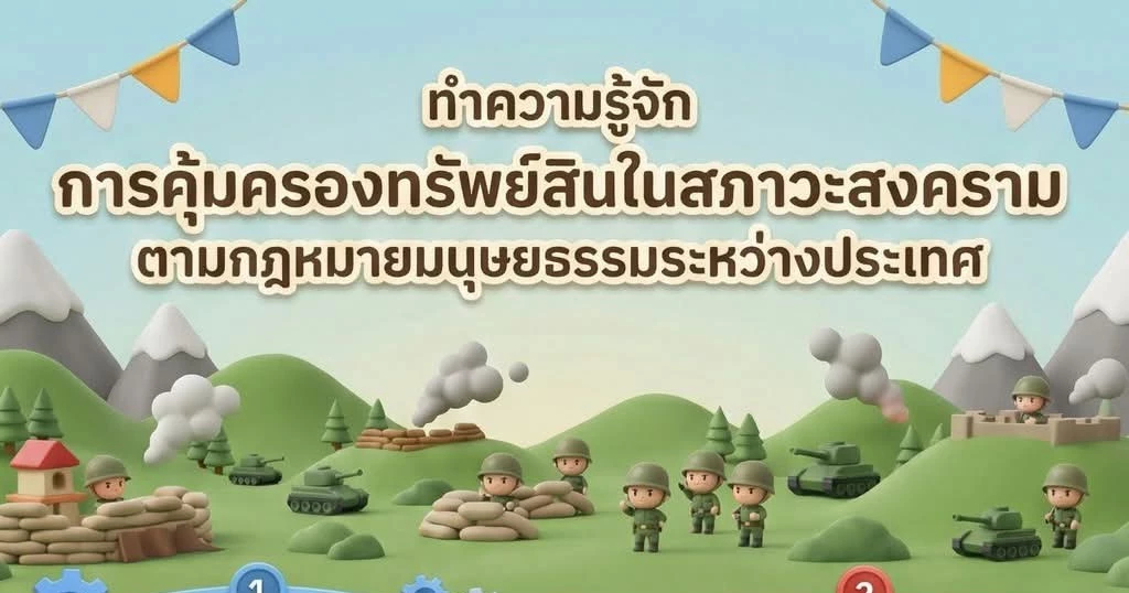 กห. แจงปมคืนทรัพย์สินให้กัมพูชา ชี้ 'ทำลาย-ยึด-ปล้น' ก่ออาชญากรรมสงคราม