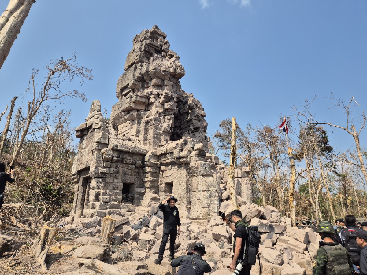 .อัปเดต ปราสาทตาควาย-เนิน350 'กรมศิลป์' เข้าปูแผนบูรณะ กัมพูชาเร่งฟื้นกำลัง.