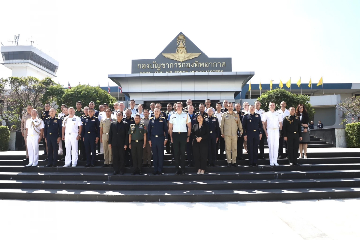 ผบ.ทอ. แจง 22 ผู้ช่วยทูตทหารต่างประเทศ ปมชายแดนไทย - กัมพูชา