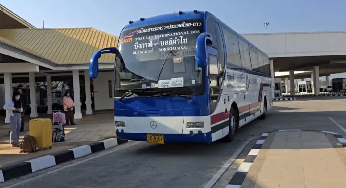 บขส. เปิดเดินรถเชื่อมบึงกาฬ - บอลิคำไซ หนุนการค้า - ท่องเที่ยว