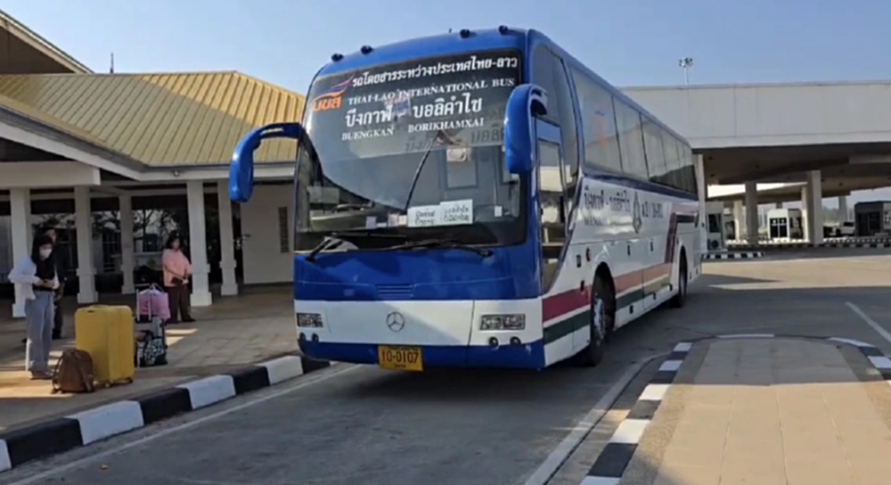 บขส. เปิดเดินรถเชื่อมบึงกาฬ - บอลิคำไซ หนุนการค้า - ท่องเที่ยว