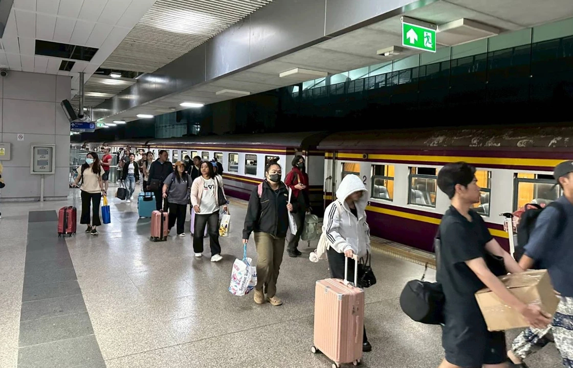 รฟท. สรุปยอดเดินทาง ปีใหม่ 2569 ทะลุ 9.4 แสนคน สายใต้ครองแชมป์สูงสุด