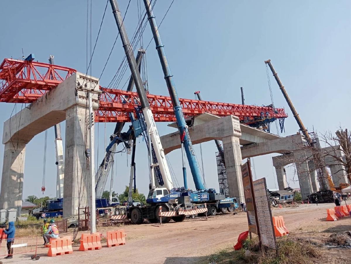 การรถไฟฯ ฟ้อง ITD ทั้งอาญาและแพ่ง เหตุเครนก่อสร้างไฮสปีดถล่ม