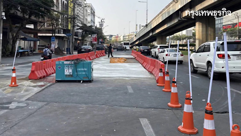 รถติดแล้ว เช็กเส้นทาง ปิดถนนอรุณอมรินทร์ ซอย 28 ปิดเลนกลาง 24 ชม.