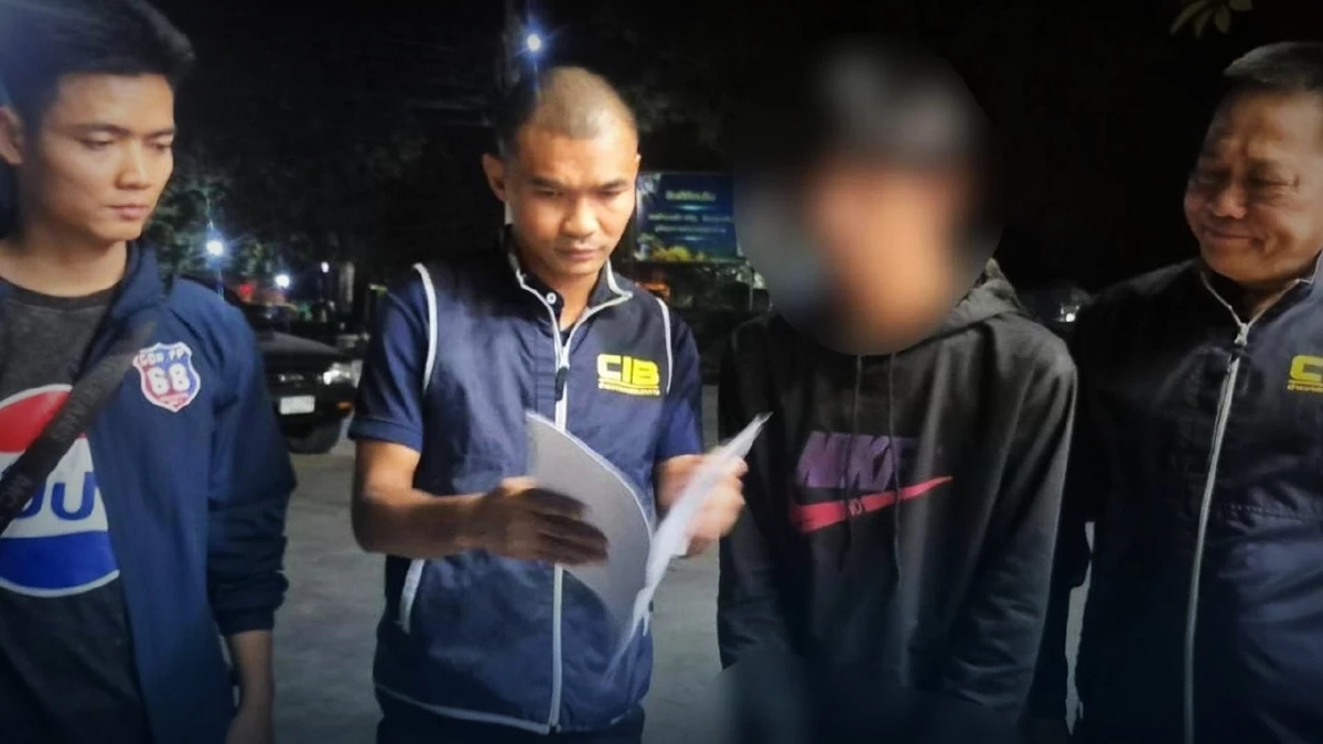 ใช้ Tiktok หลอกโอนเงินแสน อ้างลงทุนเปิดร้าน บุกจับหนุ่มแสบ