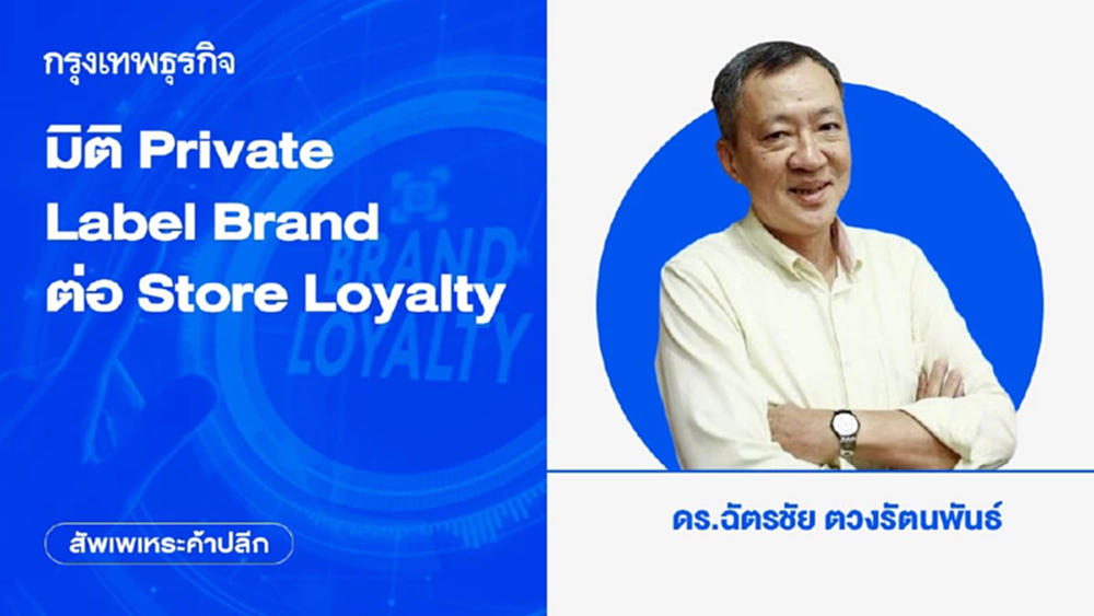 มิติ Private Label Brand ต่อ Store Loyalty