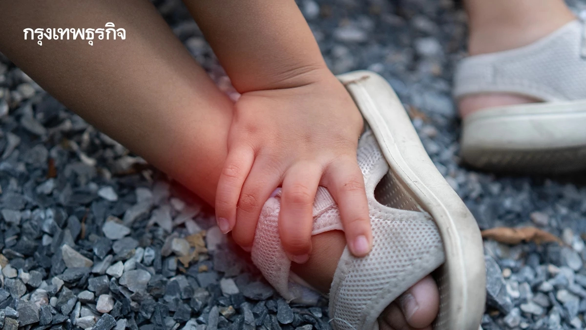 ‘ปวดจากการเจริญเติบโตของเด็ก' จุดเหนือเข่า น่อง ข้อเท้า ช่วงกลางคืน