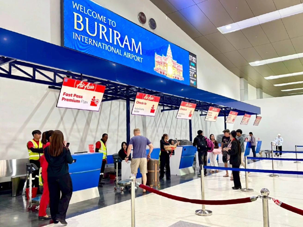 ทย. เปิดทดลองใช้อาคารใหม่ 'สนามบินบุรีรัมย์' ดันฮับ Sport Tourism