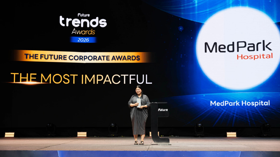 เมดพาร์ค คว้ารางวัล The Most Impactful จากเวที Future Trends Awards 2026