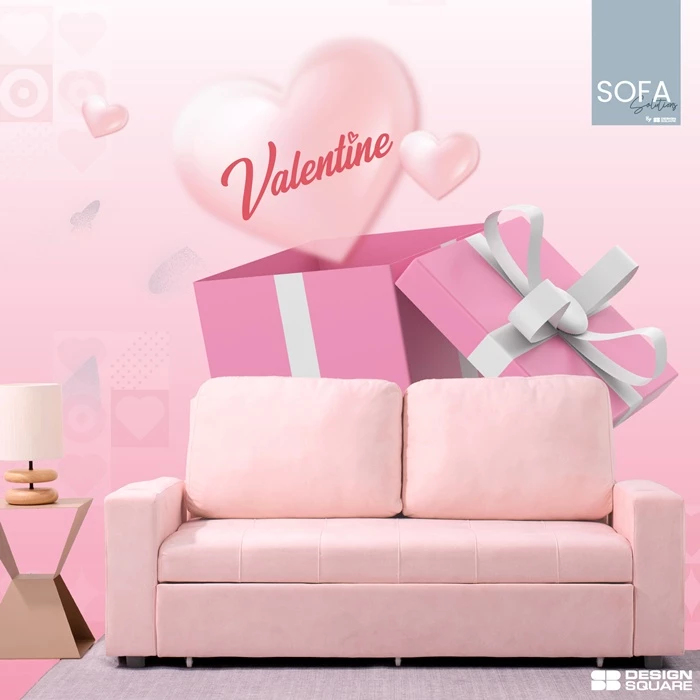 'เอสบี ดีไซน์สแควร์' ปั้นโซฟาเป็นสื่อรัก รับวาเลนไทน์