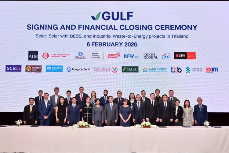 GULF ปิดดีลเงินกู้ 6 หมื่นล้าน ลุยพลังงานสะอาด 939 เมกะวัตต์