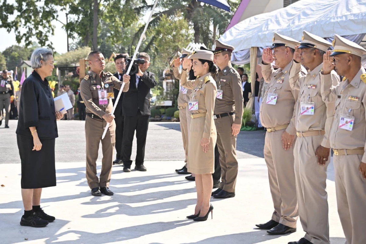 “นฤมล” เฝ้าฯรับเสด็จ กรมสมเด็จพระเทพฯ ทรงเปิดงาน อกท.ครั้งที่46