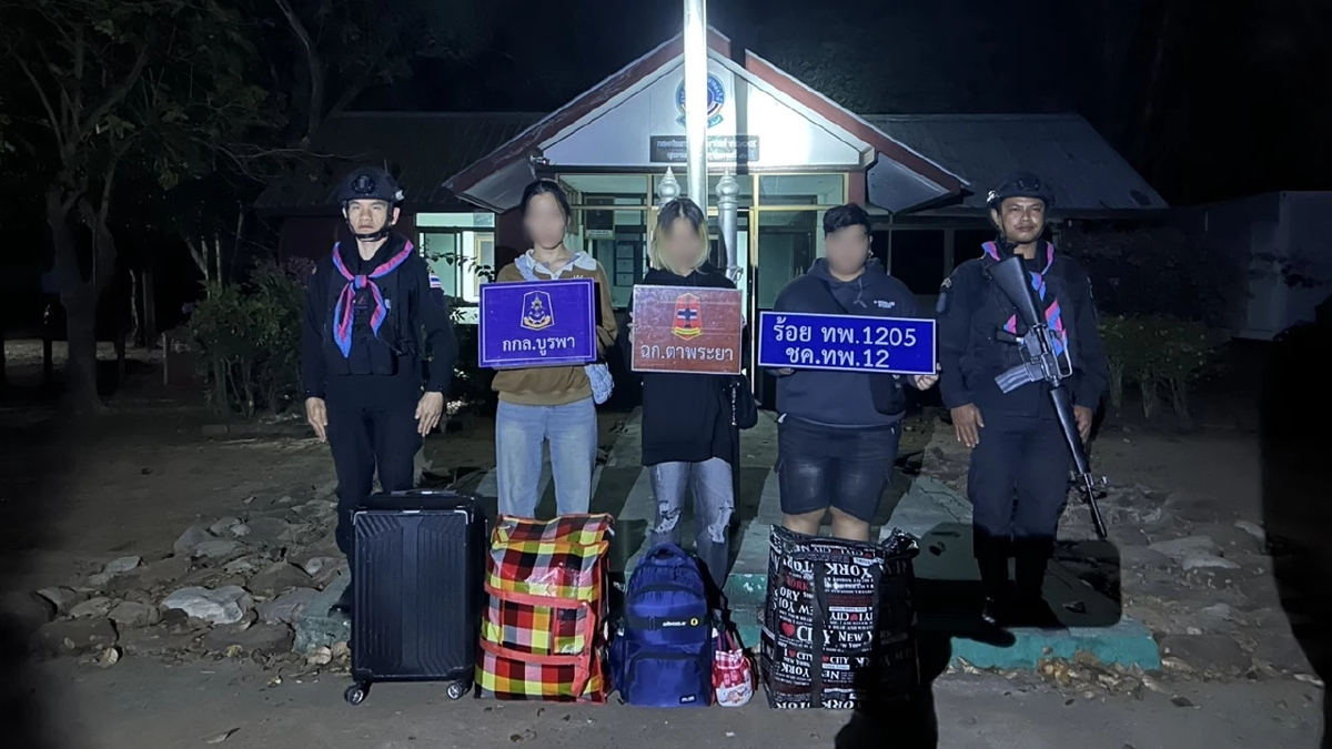 ทหารจับ 3 หญิงไทย คาไร่มันสำปะหลังตาพระยา ทำงานเว็บพนันปอยเปต