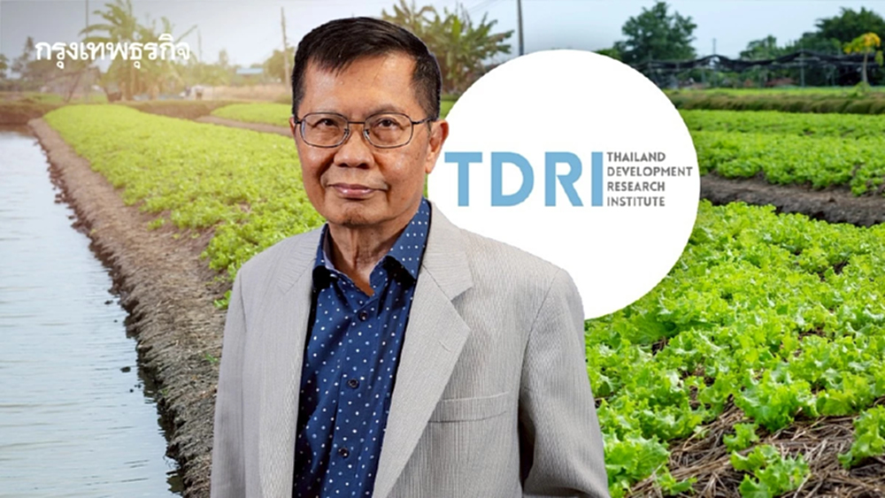 ทีดีอาร์ไอ แนะนโยบายเกษตร-น้ำ ชูยั่งยืนเลิกประชานิยม