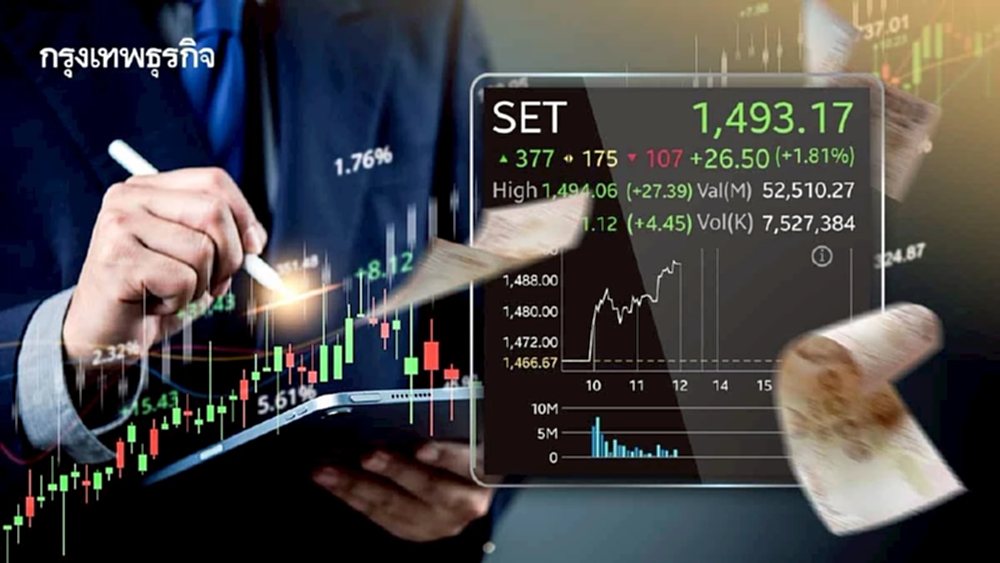 นักลงทุนหุ้นไทยรวยขึ้น 2 ล้านล้าน  SET Index ผลตอบแทนติดอันดับโลก