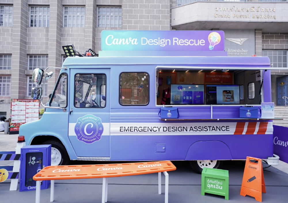 หน่วย 'Canva' กับปฏิบัติการ 'กู้ภัยดีไซน์ฉุกเฉิน' Bangkok Design Week