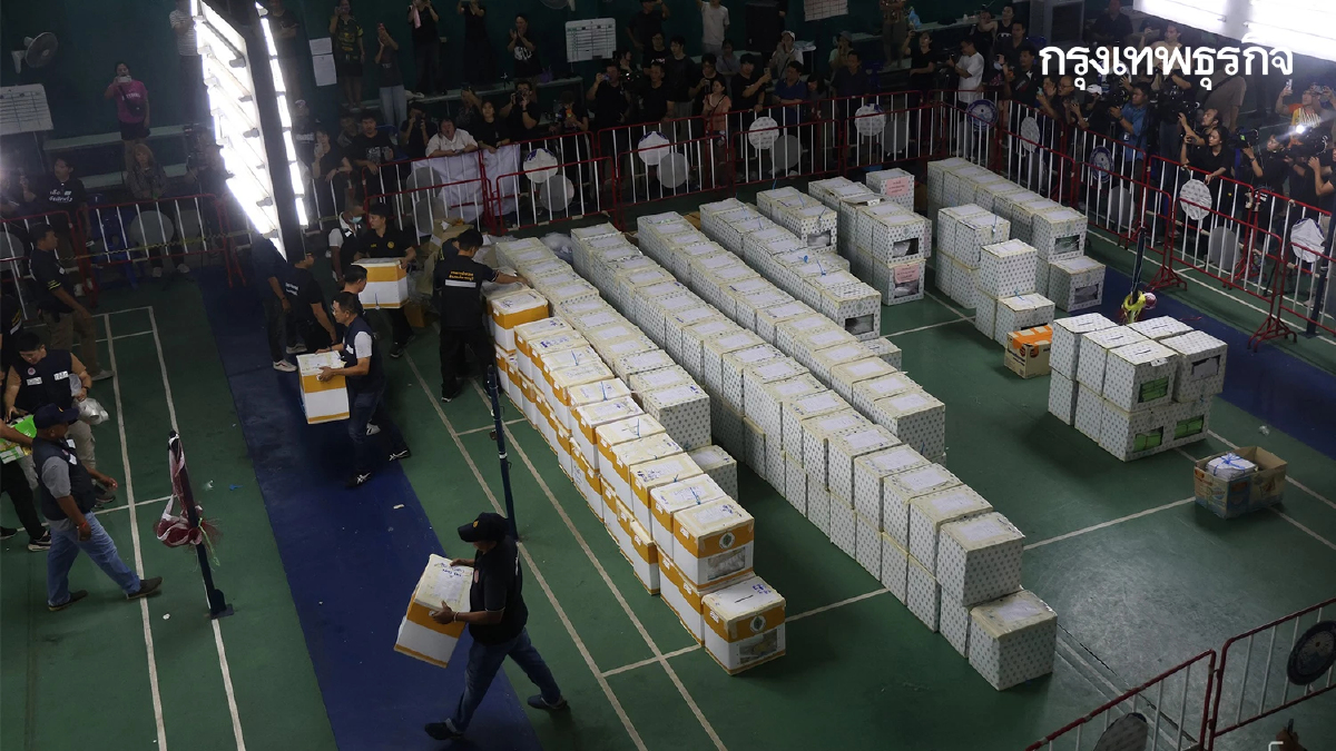 เดือดเลือกตั้ง ปชช.ตะโกน ขี้โกง สนั่นวินาทีขนหีบบัตรชลบุรี เขต 1