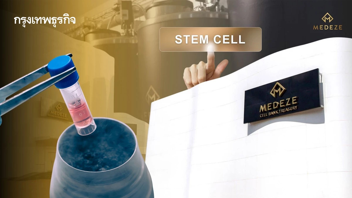 'เมดีซ กรุ๊ป' ปักธง 'ATMPs' ดันสเต็มเซลล์ไทย อันดับ 1 ในอาเซียน