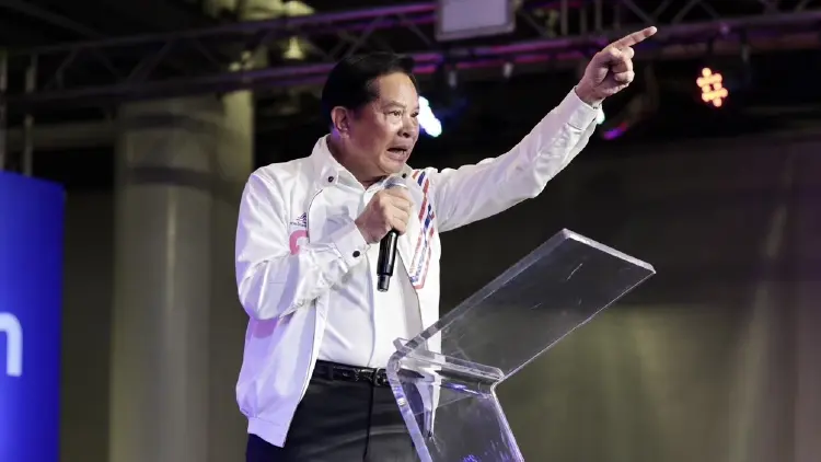 ‘พีระพันธุ์’ ปลุกกา รทสช. แขวะพรรคสีย้อมผ้า ปั้นวาทกรรม บีบ ปชช.เลือกตามเกม