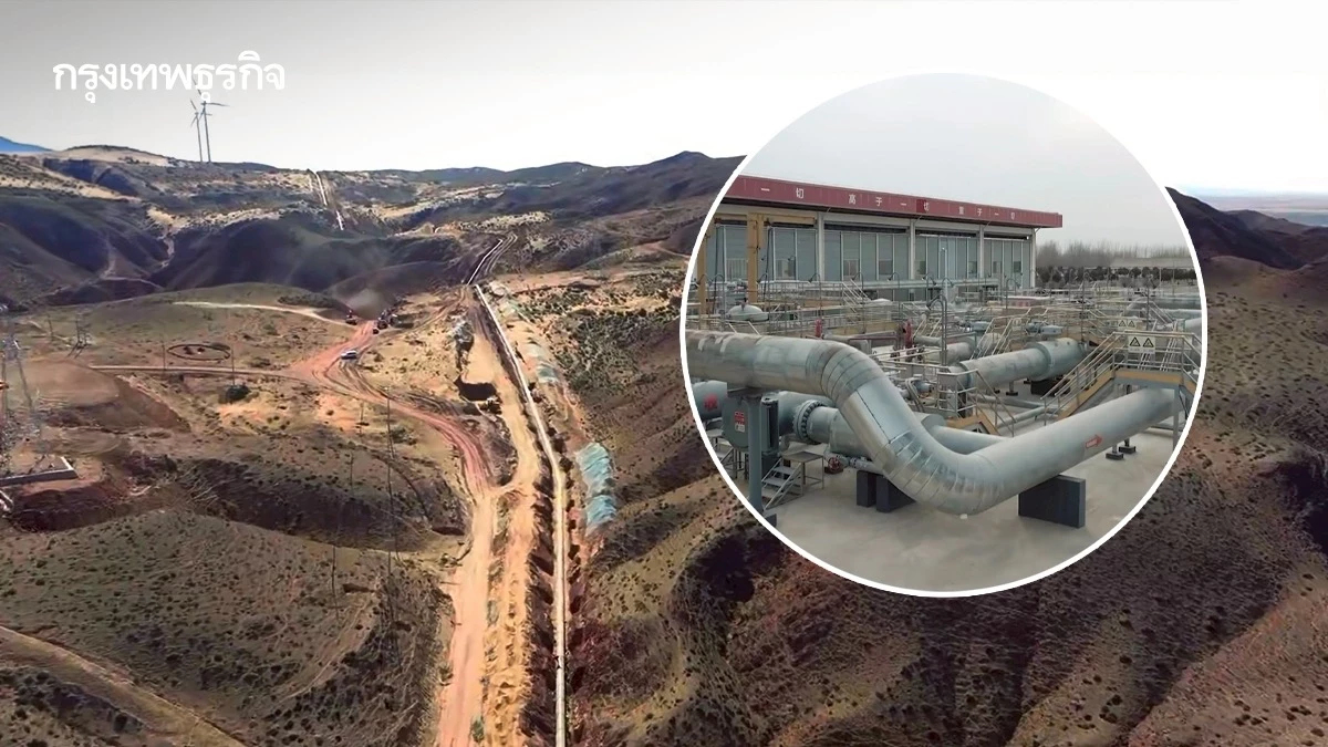 ‘จีน’ ใช้ท่อส่งน้ำมันเก่าลำเลียง ‘ก๊าซคาร์บอน’ แก้ปัญหาภาคขนส่ง-พื้นที่ห่างไกล ลดต้นทุน