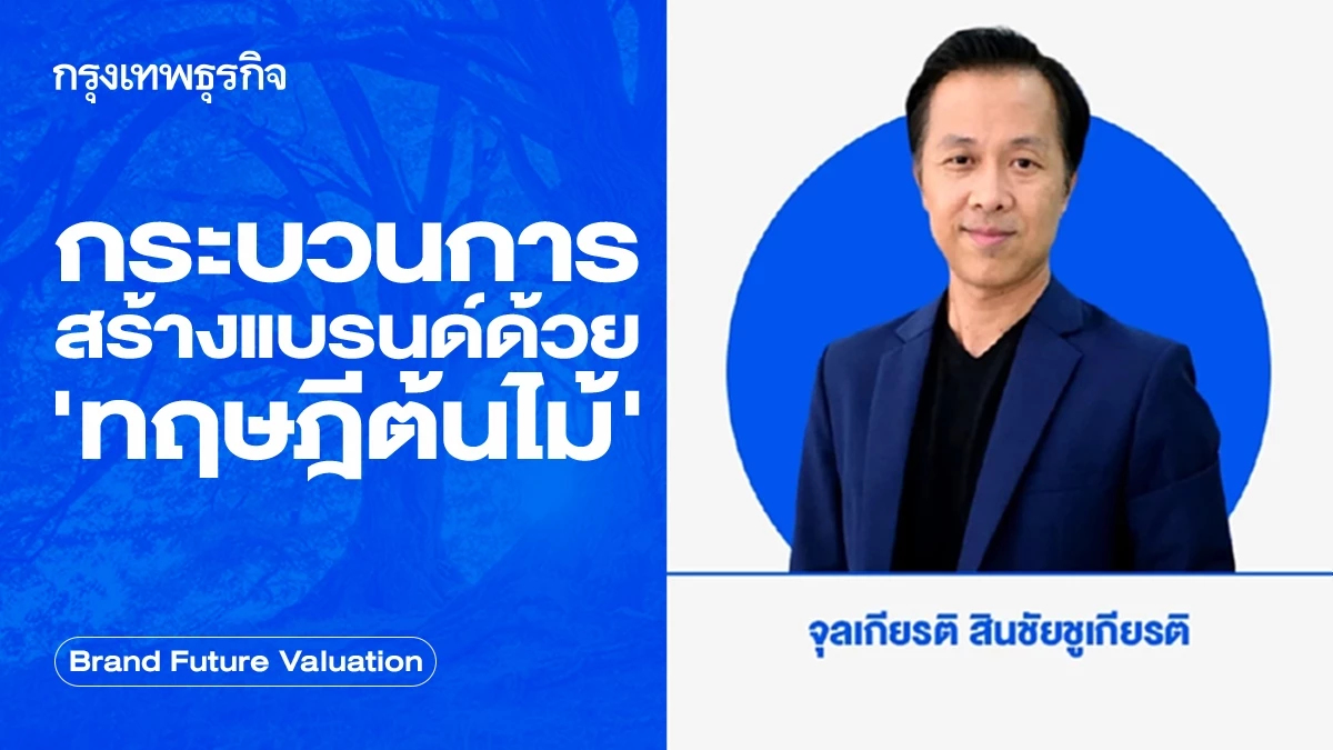 กระบวนการสร้างแบรนด์ด้วย 'ทฤษฎีต้นไม้'