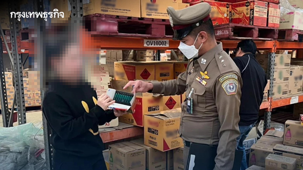 ปอศ. เปิดปฏิบัติการกวาดล้าง สินค้าปลอม ยึดกว่า 1 หมื่นชิ้น มูลค่าความเสียหายนับล้าน