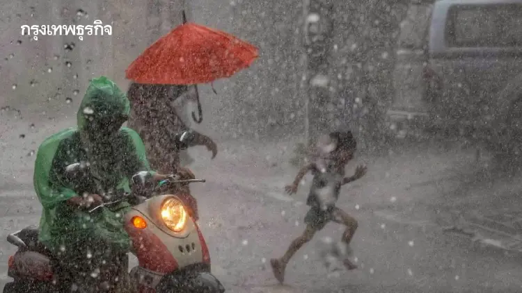 อากาศร้อนขึ้น! กรมอุตุฯ เตือน พายุฝนฟ้าคะนอง ลมกระโชกแรง กทม. 30% ของพื้นที่