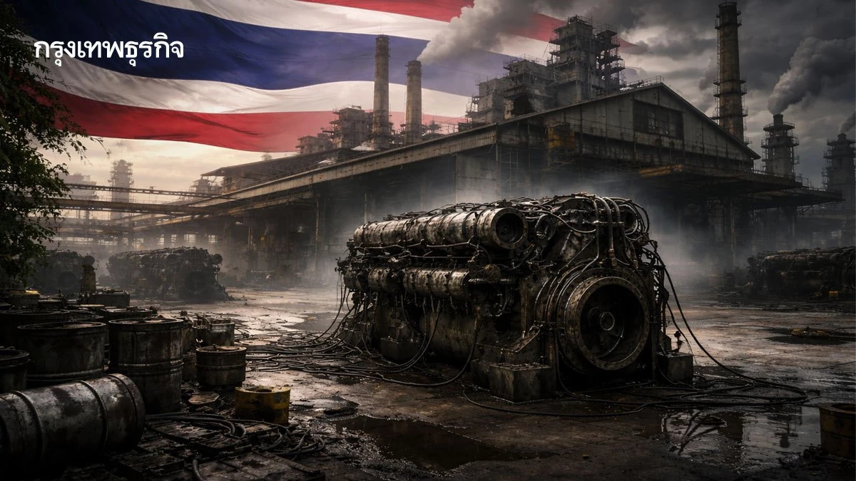 ไทยจาก 'เสือเศรษฐกิจ' สู่ 'คนป่วยแห่งเอเชีย' ท่ามกลางเครื่องยนต์หลักที่ดับสนิท