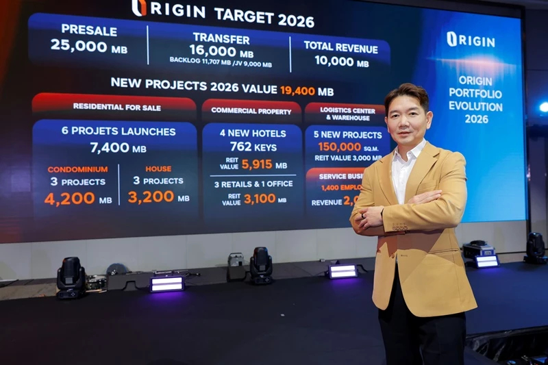 ออริจิ้น รุก 5 ธุรกิจลดเสี่ยงสู้ความผันผวน ปักธงรายได้ 1 หมื่นล้าน