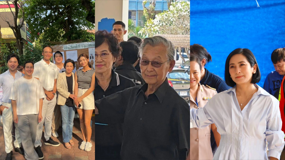 'แกนนำ ปชป.' ออกไปเลือกตั้ง69 พร้อมเพรียง ชวนคนใช้สิทธิ์เต็มที่