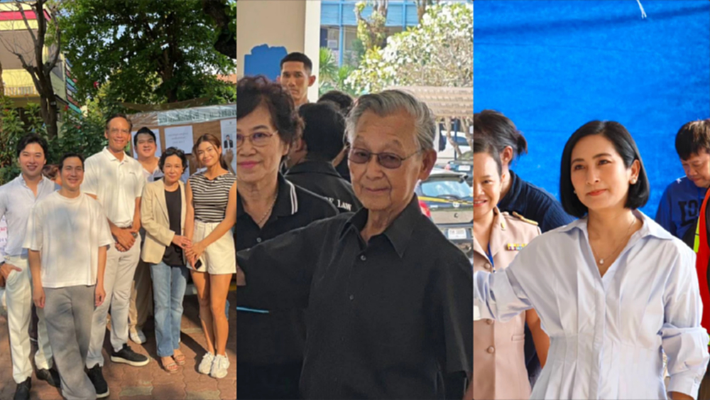 'แกนนำ ปชป.' ออกไปเลือกตั้ง69 พร้อมเพรียง ชวนคนใช้สิทธิ์เต็มที่