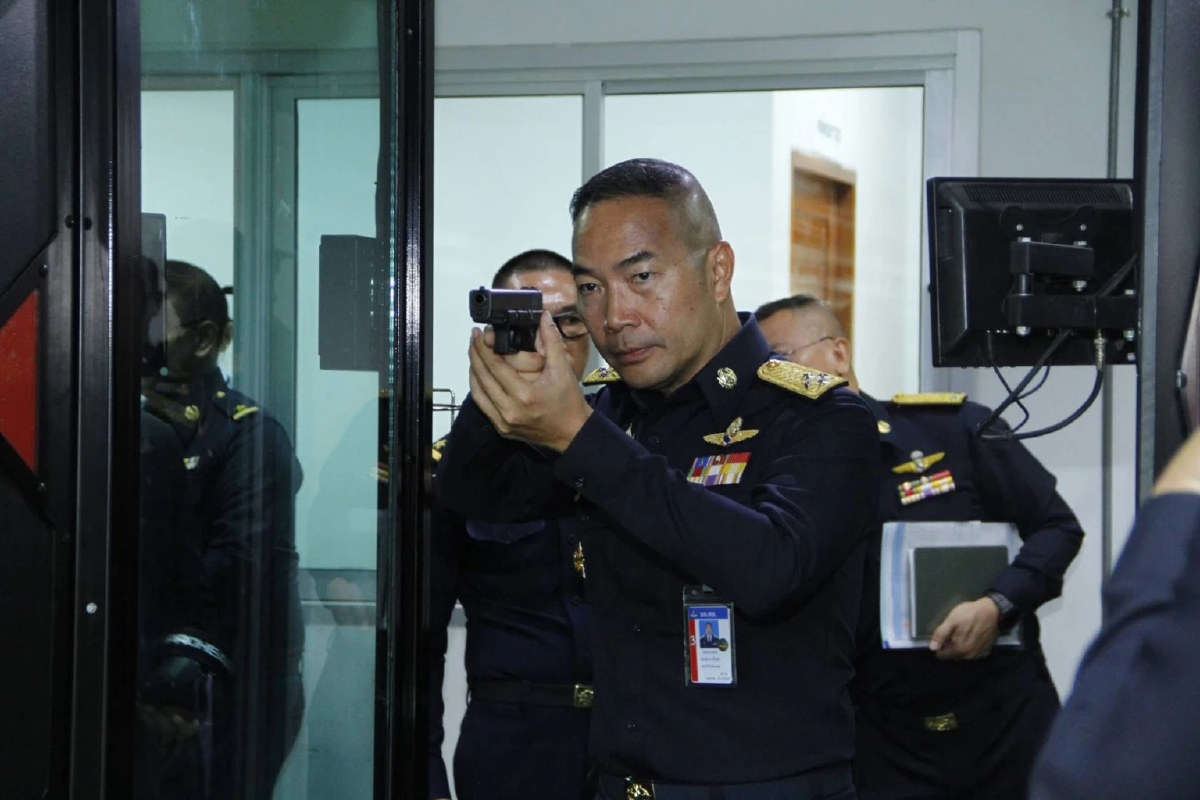 ผบ.ทอ. เปิดตัว 'ปืนเลเซอร์'สอยโดรน ติดกล้องขยายความร้อน เล็งเป้ากลางคืน