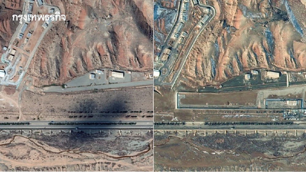 ภาพดาวเทียมชี้ ‘อิหร่าน’ สร้างเกราะคอนกรีต-ถมดิน ซ่อนฐานทัพนิวเคลียร์ ปลอดภัยจากการโจมตี