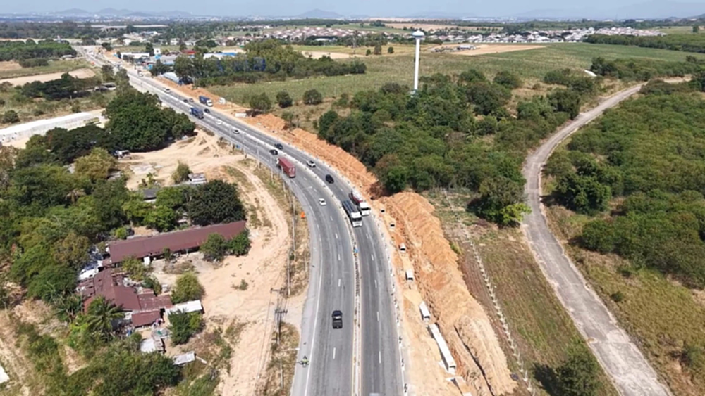 ทช. เร่งขยายถนน รับการเติบโตนิคมอุตสาหกรรมภาคตะวันออก