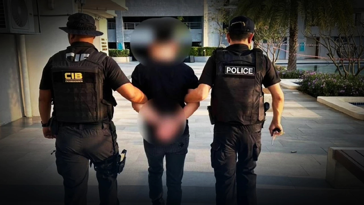 จับผู้ร้ายข้ามแดนที่ห้วยขวาง บังคับเด็กขายตัว หนีกบดานไทย